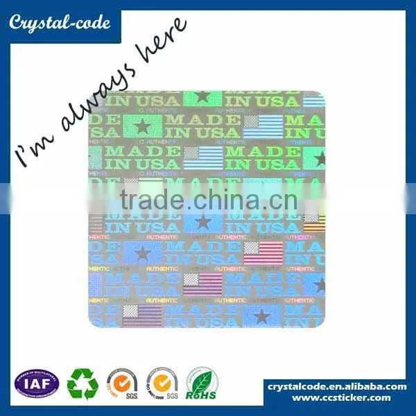 Self Adhesive Custom Hologram Label Stickers photo-6