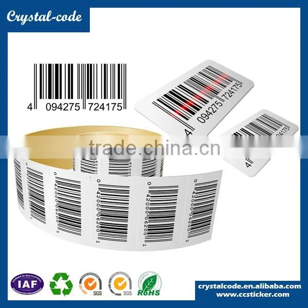 Favorable Price Custom Epoxy Adhesive Barcode Strong Adhesive Sticker photo-6