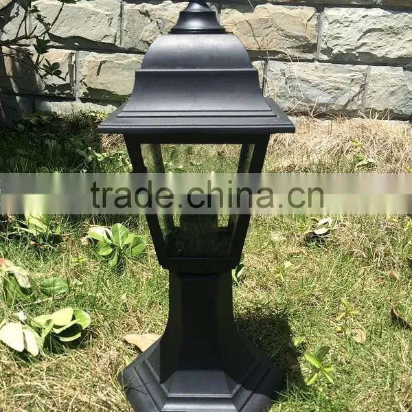 Gate Pillar Light/palstic Outdoor Garden Light/cheap Gate Standing Light/CE,ROHScertificate Classical photo-3