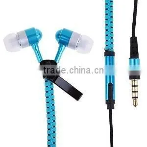 Zipper Style Tangle Free Earphones Headphones For Mobile Phone Most Popular photo-4