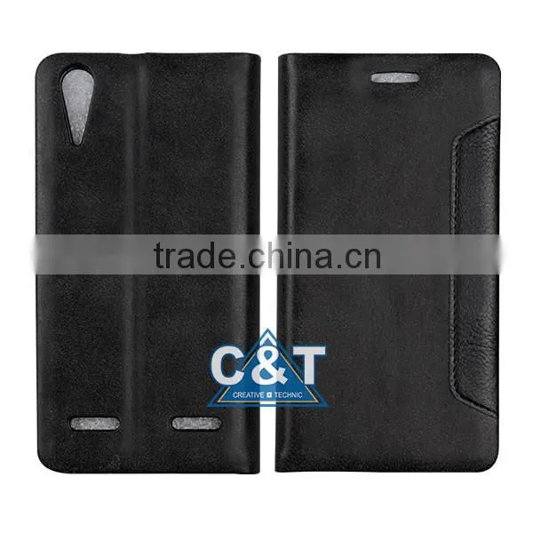 C&T Retro PU Leather Flip Case Cover For Lenovo K3 NOTE Smartphone photo-6