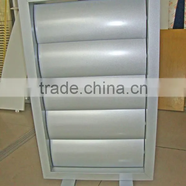 Manual Adjustable Aerofoil Aluminum Sun Louver