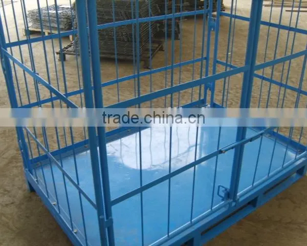 Warehouse Storage Folding Wire Container photo-2