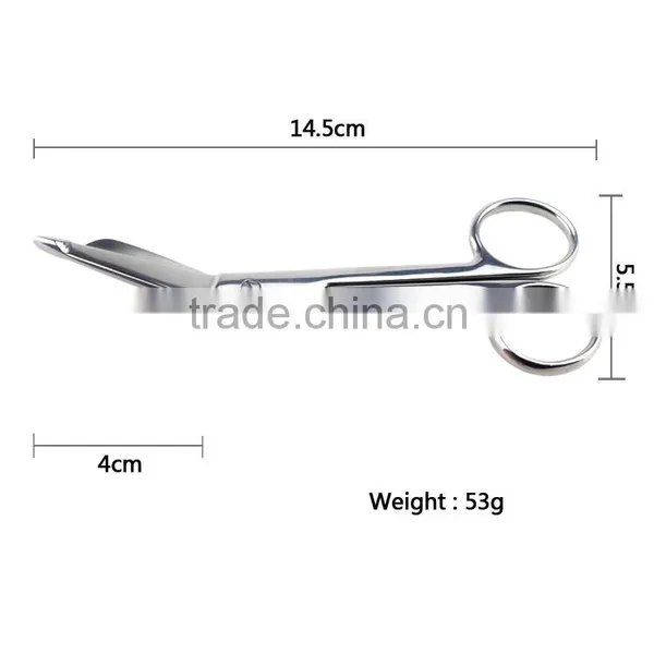 High Quality Surgical Medical Stainless Steel Bandage Scissors photo-6