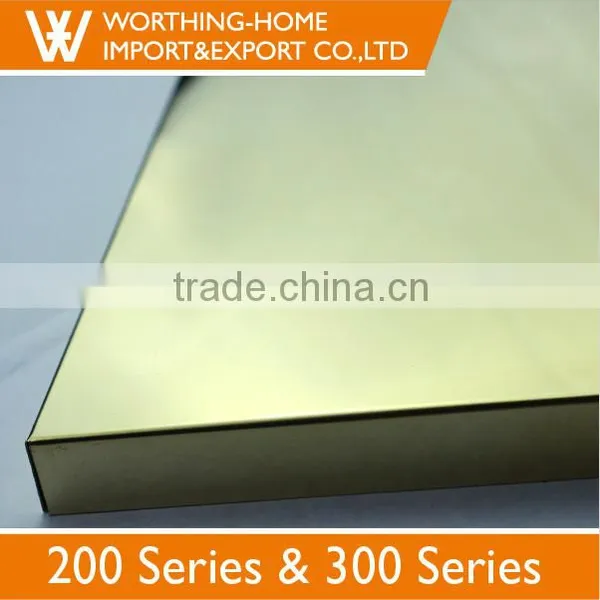 Titanium Color Stainless Steel Sheet Price 304 Stainless Steel Sheet Metal photo-5