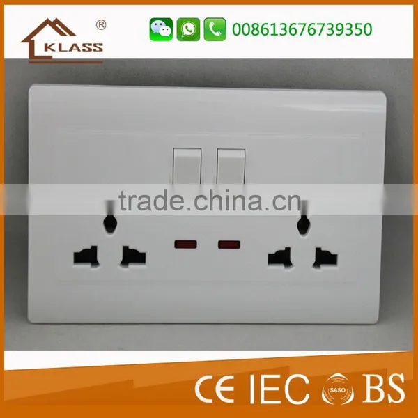 KB2 UK Best Price British Style Wall White Plastic 1 Gang 2 Way Switch With CE IEC SASO photo-5