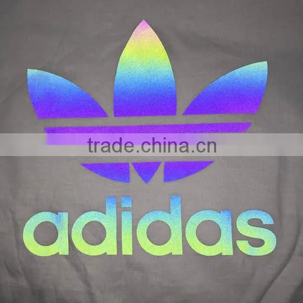Custom Plastisol Reflective Heat Transfer for T-shirt photo-2
