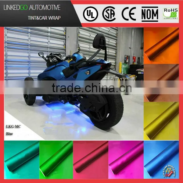 Factory Direct Sales 1.52*20m Matte Wraping Foil With Air Bubble Channel Car Wrapping photo-2