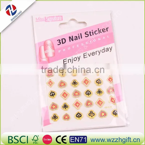 New Gold Silver Fashion Style Water Transfer Stickers 3D Design DIY Nail Art Decorations Nail Sticker Nail Decal photo-6