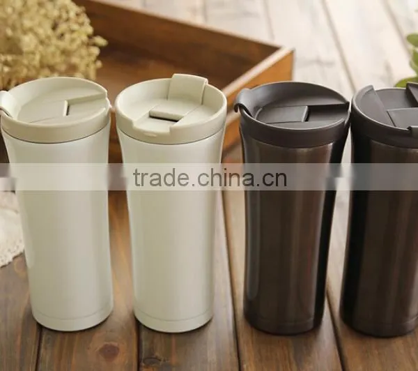 LFGB FAD Double Wall Coffee Mug Cup, Stainless Steel Tumbler, Stainless Steel Vacuum Tumbler photo-5