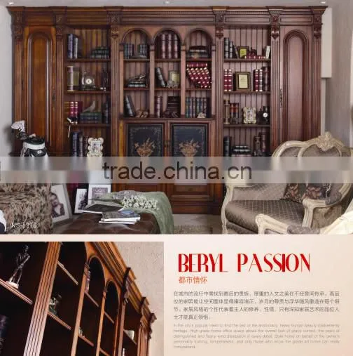 French Style Practical Simple Design Multifunctional Bookcase photo-3