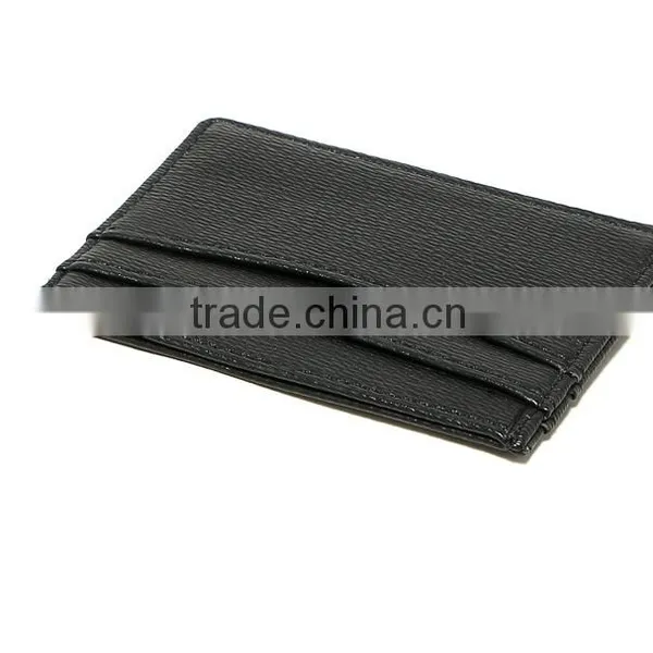 PU Leather Unisex Slim Super Thin Card Holder Pouch photo-5