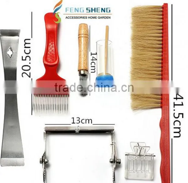 Chrome-plated Steel Frame Grip Beekeeping Equipment Bee Hive Tool photo-4