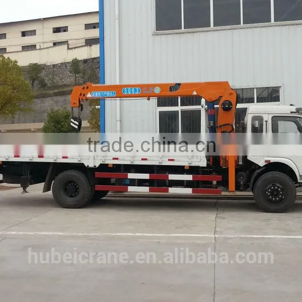 6.3ton Crane With Telescope Arms, Hydraulic Crane on Truck.SQ6.3S3, on Sale photo-4