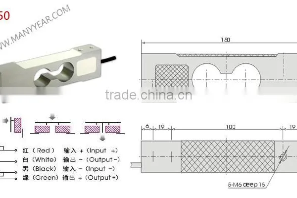 300kg Platform Scale Load Cell, Pricing Scale Load Cell photo-2
