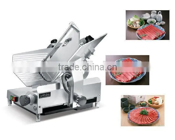 CE Industrial Frozen Meat Slicer With Stainless Steel Blade photo-2