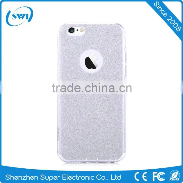 0.5mm Ultrathin Meteoric Soft TPU Case Flash Paper Back Cover Case for IPhone 6/6s Plus photo-4