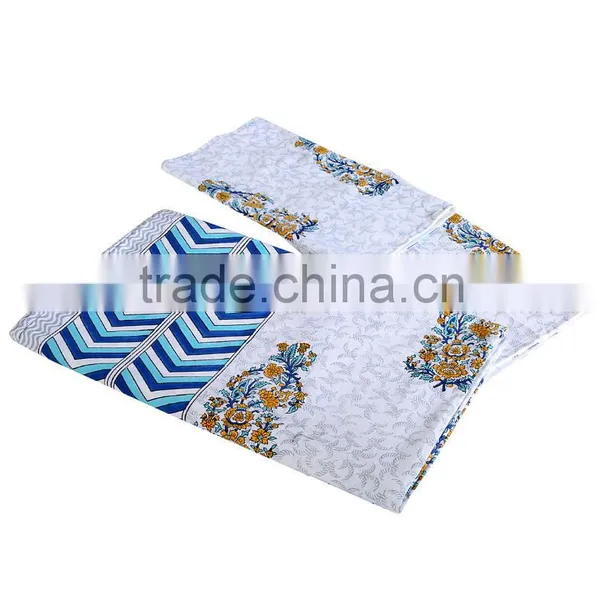 Cotton Fabric For Bed Sheet Beautiful Flower Printed Bed Sheet Sets photo-4