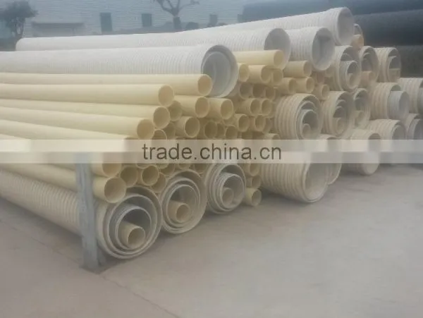 Dongli Brand SN4 SN8 Double Wall Pvc Corrugated Pipe for Sale photo-4