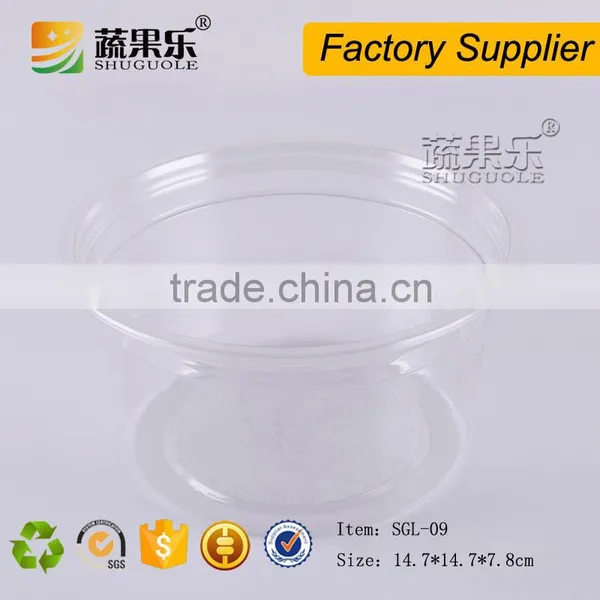 Hot Sell Disposable Cheap Plastic Salad Bowl photo-6