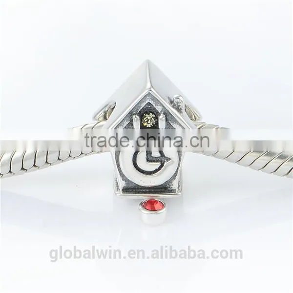 House Bead Landing Charms Wholesale European Charm Bracelet Necklace 100% Real 925 Sterling Silver S187 Best Gifts For You Or Fr photo-2
