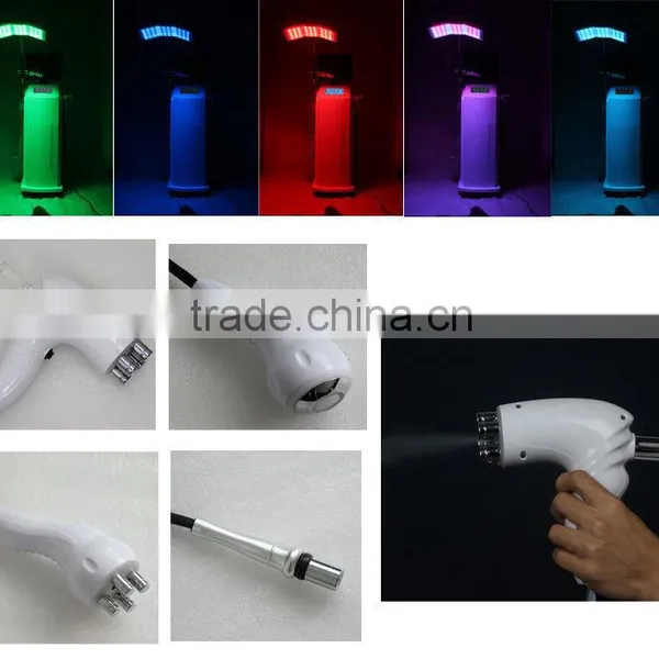 Skin Tightening PDT Skin Care Spray Led Light For Skin Care Hydrotherapy Gun Stationary Skin Analyzer Machine photo-3