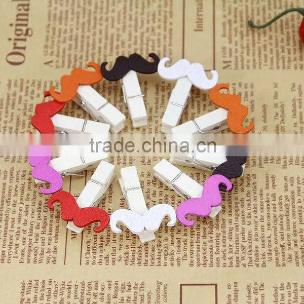 Christmas Small Craft Wooden Photo Clip, Promotional Wooden Clips for Wholesale photo-3