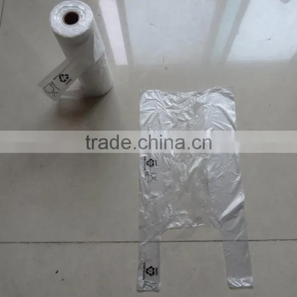 Cheap Natural Shopping Plastic Bags on Roll photo-3