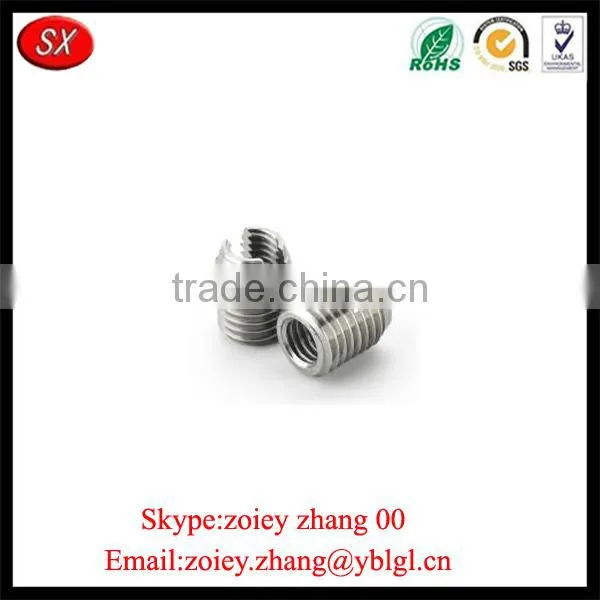 China Factory Provide Slotted Coarse Threaded Inserts With ISO Passed photo-4
