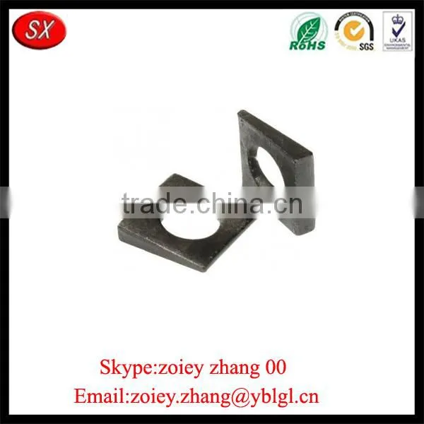 Custom Made Precision Stainless Steel Square Beveled Washer photo-2