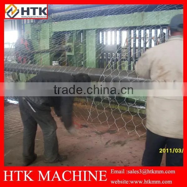 High Speed Gabion Mesh Machine,Gabion Basket Mesh Making Machine,Big Hole Hexagonal Mesh Machine photo-3