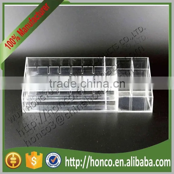 Cheapest Clear Colour 4 Tiers Cosmetics Nail Polish Acrylic Display Stand Rack photo-6