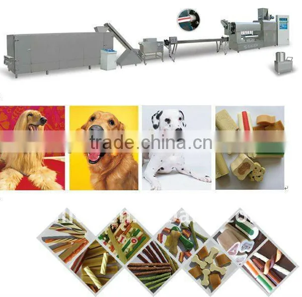 Dog Chew Pellet Food Pet Food Extruder Machines