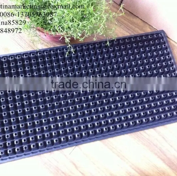 406 Cell Black PS Material Plastic Nursery Seed Germination Tray /Plant Seedling Tray photo-3