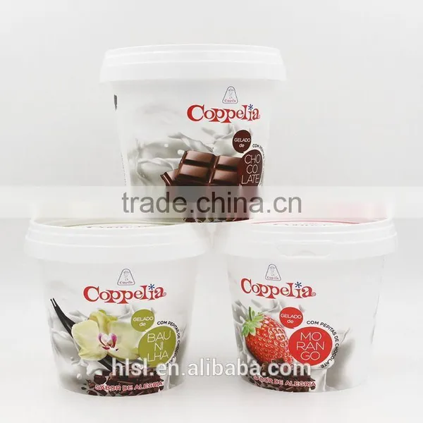 In Mould Labelling Ice Cream Containers Recyclable,ice Cream Packaging Box With Lid,ice Cream Packaging Suppliers in China photo-5