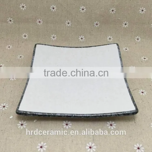 Stocked White Porcelain Square Dish/food Dish/soap Dish/salad Bowl photo-6