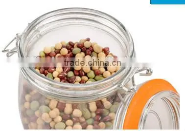 Locking Lid Glass Airtight Jar High Quality photo-3