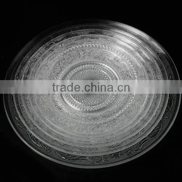 Glass Fruit Food Plate Set for Party Household photo-5