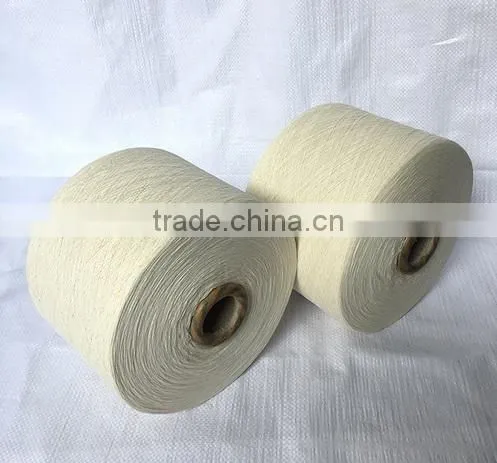 100%Raw White Regenerated Cotton Yarn for Sewing photo-3