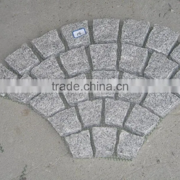 Fanned Paving Stone Cheap Driveway Paving Stone Fan Shape Granite Paving Stone photo-5