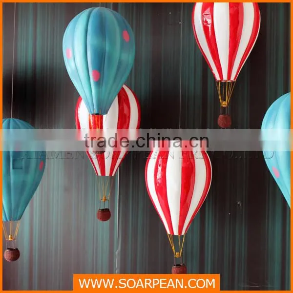 New Style Fashion Fiberglass Visual Display Design Hot Air Balloon photo-2
