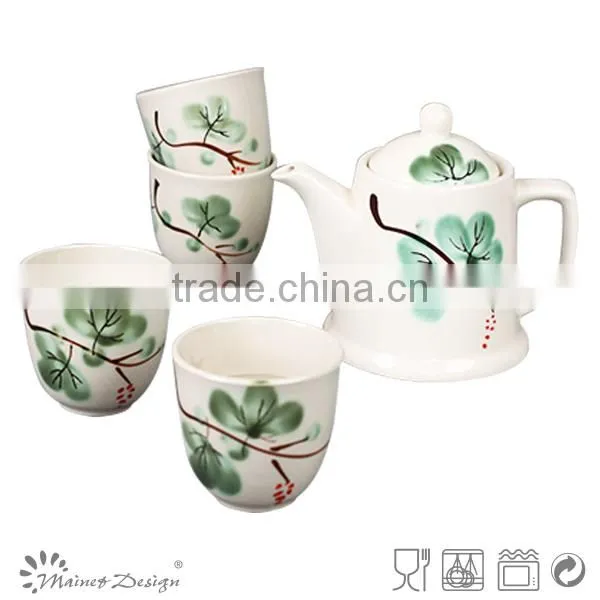 Hand Painted Japanese Tea Set