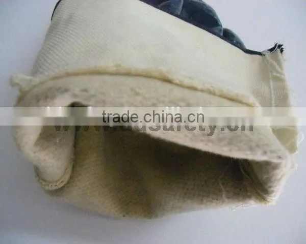DDSAFETY 2017 Cotton Lined With Blue Nitrile Gloves photo-4