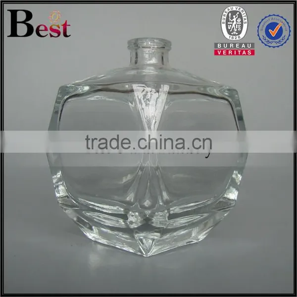 2017 Hot New Products 50ml Elegant Glass Bottle Custom Shape Perfume Glass Bottle Custom Shape photo-2