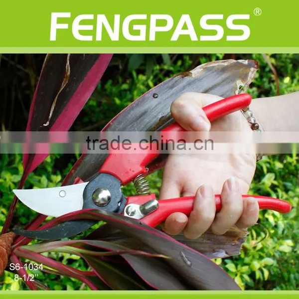 S6-1034 8-1/2" PP Handle With Strong Power Cutter and Easy to Use Garden Scissors photo-5