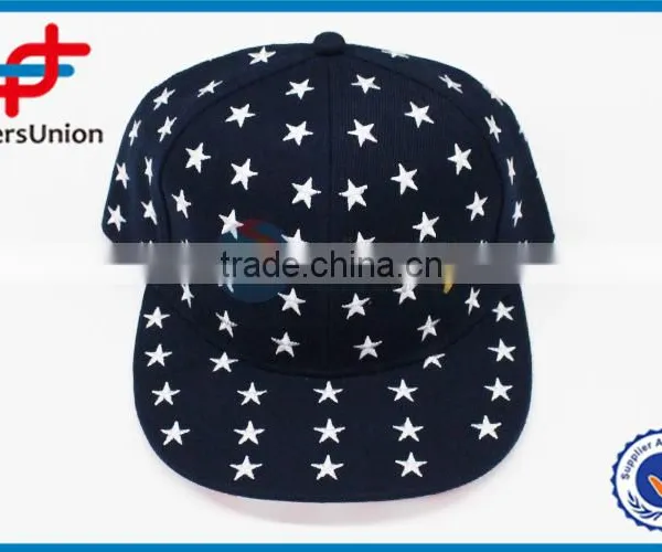 2017 New Product Best Seller Customized Logo 100% Polyester Neon Start Embroidery Men Hat photo-2