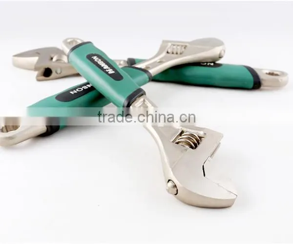 Multifunction Plastic Handle Adjustable Wrench/spanner photo-4