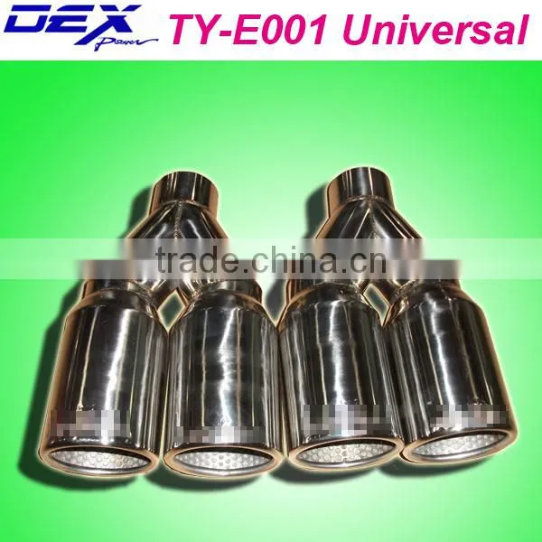 Hign Automotive Part Exhaust System Universal Double Muffler Tip photo-2