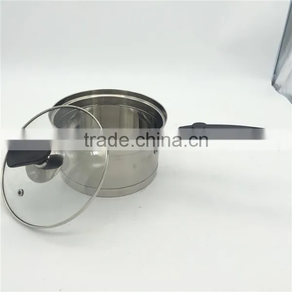 Stainless Steel Nonstick Milk Cook Pot With Long Handle photo-2