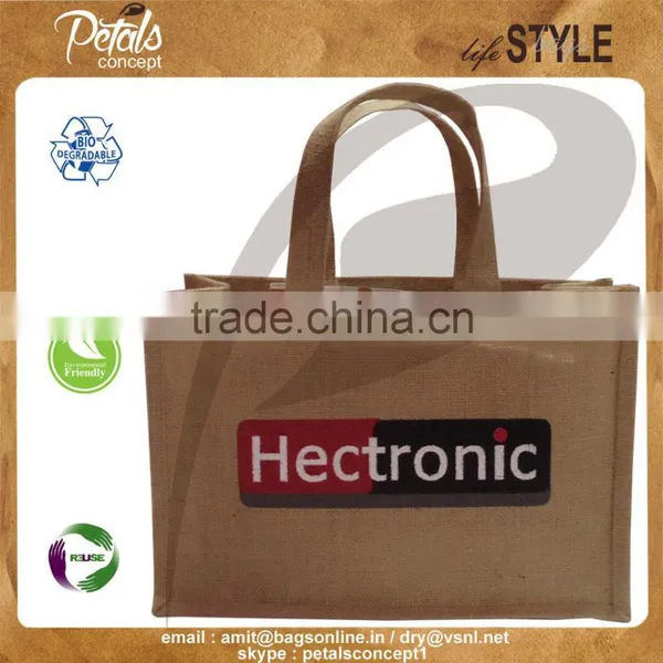 Promotional Bag - Made From Ecofriendly Natural Fiber Fabric - From India